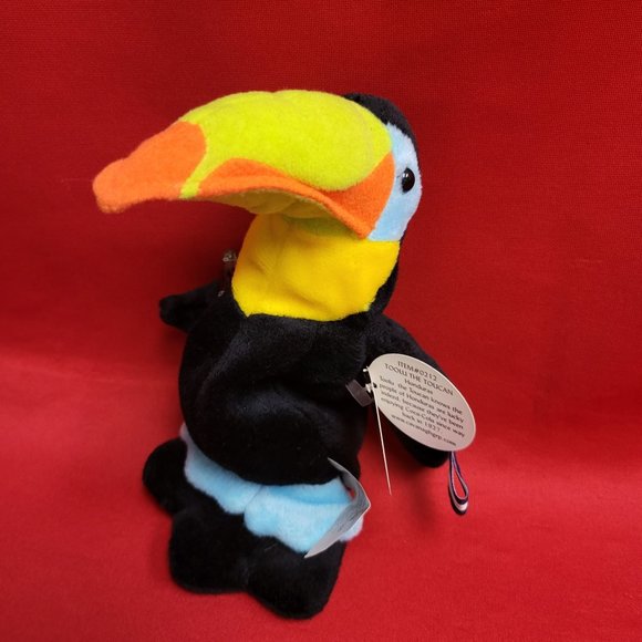 Coca Cola Toolu the Toucan Honduras Bean Bag Plush Beanie 1999 - Picture 3 of 12